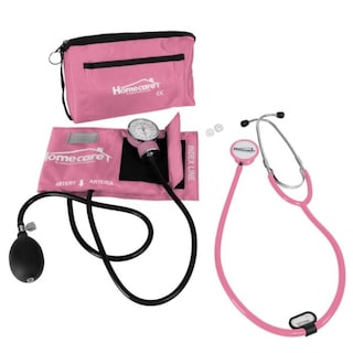 Foto 1 | Foto 1 | Kit Baumanómetro con Estetoscopio Doble Homecare 2600 color Rosa