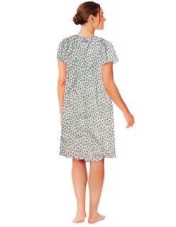 Foto 2 | Foto 2 | Bata para Dormir Tatys Fashion Suave y Cómoda color Verde