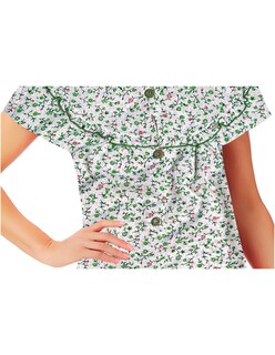 Foto 3 | Foto 3 | Bata para Dormir Tatys Fashion Suave y Cómoda color Verde