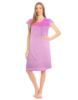 Bata para Dormir Tatys Fashion Suave y Cómoda color Rosa