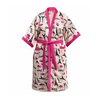 Foto 2 | Foto 2 | Bata Elefantito Hogar Superabsorbente París Rosa + Accesorios para Mujer