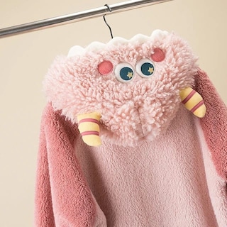 Foto 3 | Foto 3 | Pijama para dormir tipo bata afelpada De Monsters Rosa