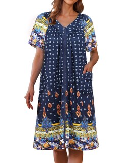 Foto 1 | Foto 1 | Bata Robe Ekouaer con Cremallera Azul para Mujer - Venta Internacional