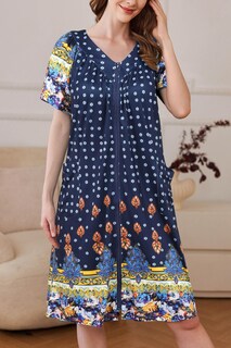 Foto 3 | Foto 3 | Bata Robe Ekouaer con Cremallera Azul para Mujer - Venta Internacional