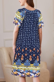 Foto 4 | Foto 4 | Bata Robe Ekouaer con Cremallera Azul para Mujer - Venta Internacional