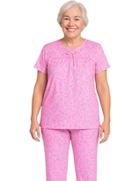 Set Pijama Tatys Fashion Multicolor Suave y Cómoda para Mujer