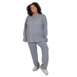 Pijama Love My Fit Unisex color Gris