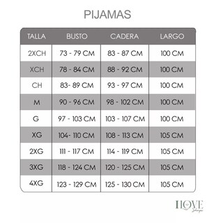 Foto 7 | Foto 7 | Pijama De Dama Termica Para Verano Estampada I Love Shape M9054 T_g