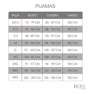 Foto 6 | Foto 6 | Pijama De Dama Para Verano I Love Shape Azul M9032a Ch