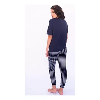Foto 3 | Foto 3 | Pijama De Dama Para Verano I Love Shape Azul M9032a Xxg