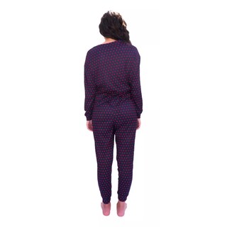Foto 2 | Foto 2 | Pijama De Dama Para Verano I Love Shape Azul Con Rojo M9032ar Xxg