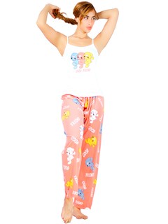 Foto 1 | Foto 1 | Set Pijama de Pantalón Y Blusa Pij-086 Estampado para Mujer