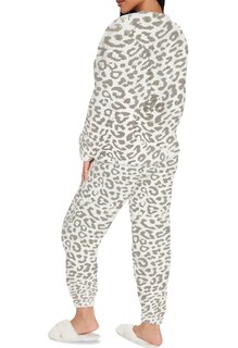 Foto 3 | Foto 3 | Pijama Para Mujer Shendy Vendy Conjunto 2 Piezas Elegante Invierno Afelpado Beige Leopardo Grande