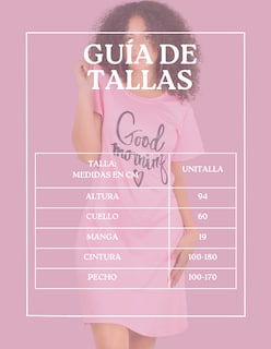 Foto 7 | Foto 7 | Camison Para Dormir Mujer Pijama Aesthetic Batas Pij-08-2 D37 Dama Bluson