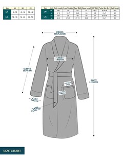 Foto 7 | Foto 7 | Forro Polar Sherpa Robe Pavilia Premium Para Mujer Con Ribete Satinado - Venta Internacional.