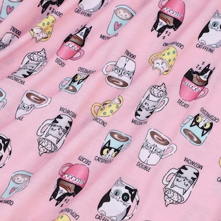 Foto 5 | Foto 5 | Conjunto De Pijama American Trends Para Mujer, Ropa De Dormir Rosa Con Forma De Gato, Talla L - Venta Internacional.