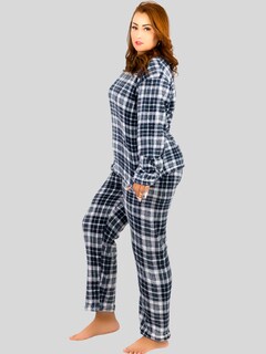 Foto 3 | Foto 3 | Pijama Afelpada Mujer Polar Pij-055-2-mje D36 Pantalón Sudadera