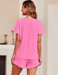 Foto 4 | Foto 4 | Pijama Ekouaer Rosa para Mujer - Venta Internacional