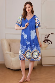 Foto 2 | Foto 2 | Albornoz Mumu Ekouaer con Cremallera Estampado Floral para Mujer - Venta Internacional