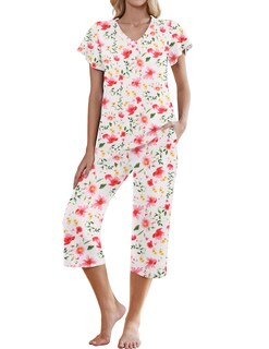 Foto 1 | Foto 1 | Pijama Ekouaer con Estampado Floral para Mujer- Venta Internacional