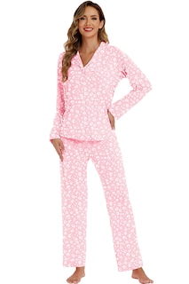 Foto 4 | Foto 4 | Pijama Lubot para Mujer Viscosa Bambú Rosa - Venta Internacional