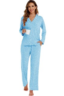 Foto 3 | Foto 3 | Pijama Lubot para Mujer Viscosa Bambú Star Moon - Venta Internacional