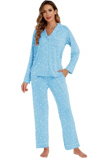 Foto 7 | Foto 7 | Pijama Lubot para Mujer Viscosa Bambú Star Moon - Venta Internacional