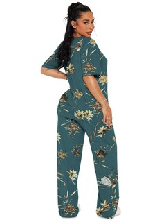 Foto 3 | Foto 3 | Pijama Mujer Conjunto Elegante Camisa Pantalon Shendy Vendy Azul Petroleo