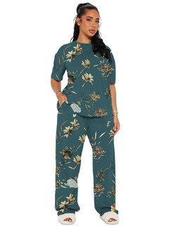 Foto 1 | Foto 1 | Pijama Mujer Conjunto Elegante Camisa Pantalon Shendy Vendy Azul Petroleo