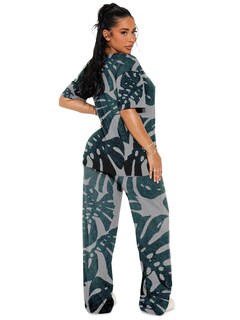 Foto 3 | Foto 3 | Pijama Mujer Conjunto Elegante Camisa Pantalon Shendy Vendy Verde