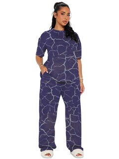 Foto 1 | Foto 1 | Pijama Mujer Conjunto Elegante Camisa Pantalon Shendy Vendy Azul Marino
