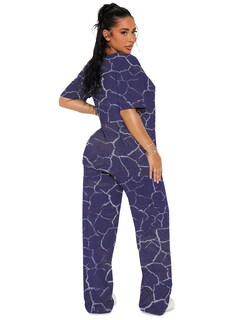 Foto 3 | Foto 3 | Pijama Mujer Conjunto Elegante Camisa Pantalon Shendy Vendy Azul Marino
