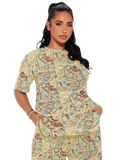 Foto 4 | Foto 4 | Pijama Mujer Conjunto Elegante Camisa Pantalon Shendy Vendy Beige