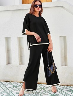 Foto 3 | Foto 3 | Conjuntos De Suéteres Tanming De 2 Piezas Para Mujer (negro-m) - Venta Internacional.