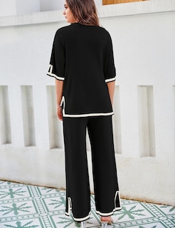Foto 5 | Foto 5 | Conjuntos De Suéteres Tanming De 2 Piezas Para Mujer (negro-m) - Venta Internacional.
