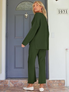 Foto 5 | Foto 5 | Suéter Lounge Set Lillusory 2024 De Moda De Otoño Para Mujer - Venta Internacional.
