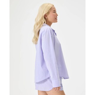 Foto 3 | Foto 3 | Camisa De Dormir Florence By Mills De Manga Larga En Cambray Lavanda - Venta Internacional.