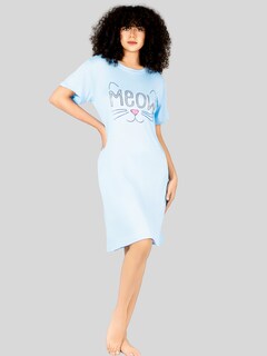 Foto 4 | Foto 4 | Camison Para Dormir Mujer Pijama Aesthetic Batas Pij-08-2 D47 Dama Bluson