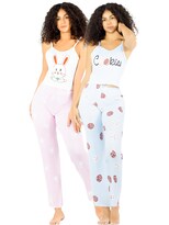 Set De 2 Conjunto Pijama Mujer Blusa Y Pantalón Dama Pij-089-px2 Variedad De Diseños Piyama Pyjama