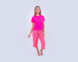 Conjunto De Pijama Capri Para Mujer Marca Twins