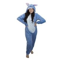 Mameluco para Adulto Disney 2463 Stich Azul Bordado