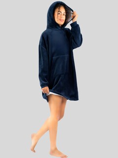 Foto 2 | Foto 2 | Set De 2 Camisones Para Dormir Mujer Pijama Aborregada Batas Dama Pij-087-px2 Variedad De Colores Blusón Maxi Sudadera