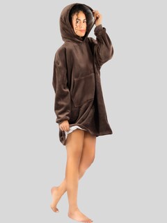 Foto 5 | Foto 5 | Set De 2 Camisones Para Dormir Mujer Pijama Aborregada Batas Dama Pij-087-px2 Variedad De Colores Blusón Maxi Sudadera