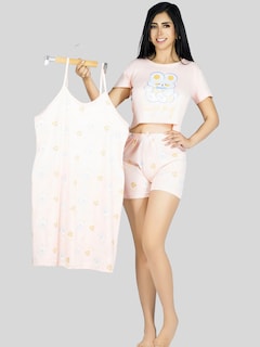 Foto 2 | Foto 2 | Set Pijama 3 Piezas Mujer Verano Pij-096 D10 Bata Top Y Short