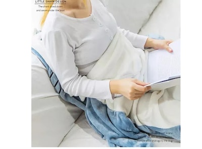Foto 2 | Foto 2 | Xtellar Manta-pijama Con Capucha De Tiburón, Ideal Para Adultos Y Niños