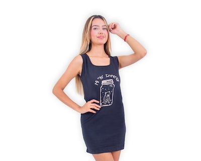 Foto 1 | Foto 1 | Camisón Para Mujer De Algodón Marca Twins