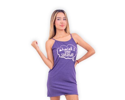 Foto 1 | Foto 1 | Camisón Para Mujer De Algodón Marca Twins