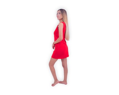 Foto 2 | Foto 2 | Camisón Para Mujer De Algodón Marca Twins