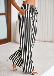 Foto 7 | Foto 7 | Pantalones De Pijama Prettygarden Para Mujer Con Pernera Ancha - Venta Internacional.
