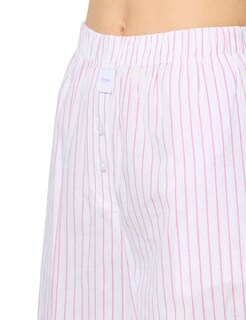 Foto 3 | Foto 3 | Pantalones Para Dormir Florence By Mills Para Mujer, Color Blanco Y Rosa Con Rayas, Talla Xs - Venta Internacional.